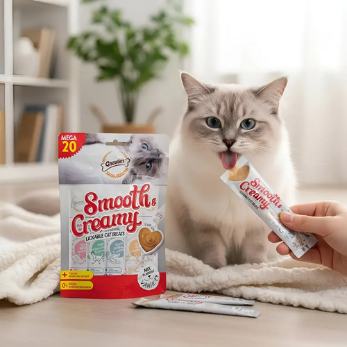 Smooth & Creamy Treats Feline 300 gr Sabor a Mix