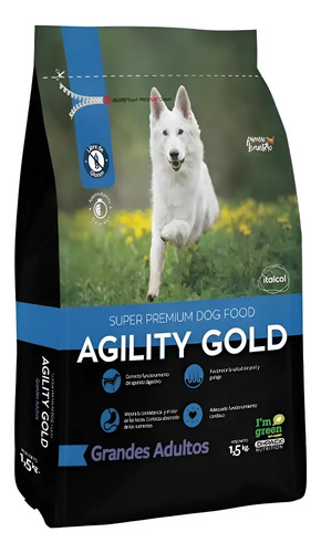 Agility Gold Canine Grades adultos Super Premium dog Adult 8 kg