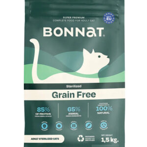 Bonnat Green Free Gato Sterilized Adult 1,5 kg