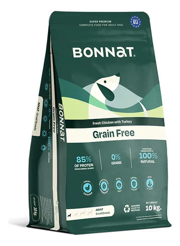 Bonnat Green Free Perro Small Adult 10 kg