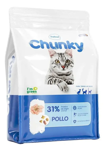 Chunky Feline 1,5 kg Sabor a Pollo