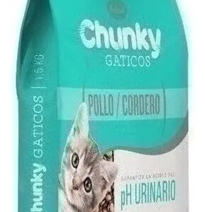 Chunky Gato Kitten 8 kg Sabor a Cordero / Pollo