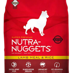 Diamond Nutra-Nuggets Canine Super Premium dog Adult 3 kg Sabor a Lamb Meal & Rice