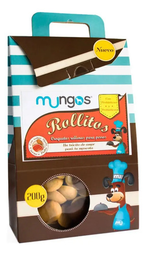 Mungos Sup. Alim. 200 gr Sabor a Rollitos