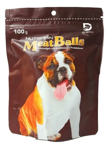 Nutremin Meat Balls Canine Albondigas con probioticos y prebioticos 100 gr
