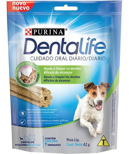 Purina Dentalife Canine Raza Pequeña Cuidado Oral Diario 42 gr
