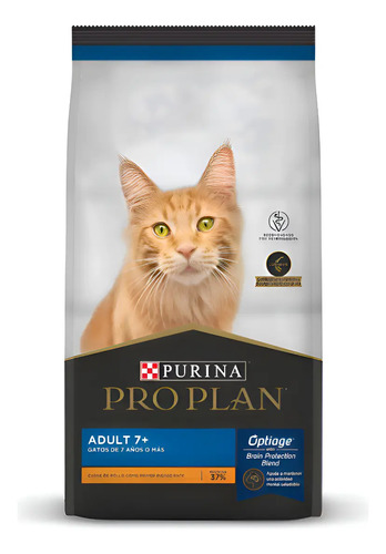 Purina Proplan cat Feline Adult 7+ 3 kg Sabor a Pollo & Arroz