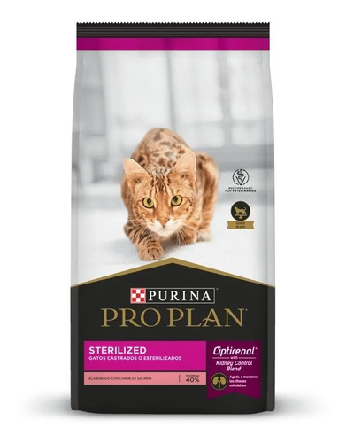 Purina Proplan cat Feline Sterilised Adult 3 kg Sabor a Salmón