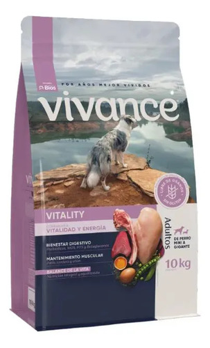 Ringo Vivance Canine Vitality Vida y energia Adult 10 kg