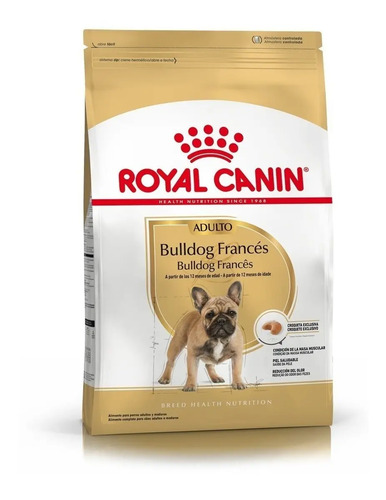 Royal Canin Breed Health Nutrition Perro Bulldog Frances Adult 3 kg