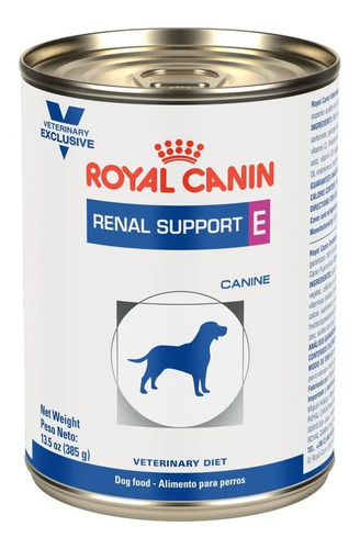 Royal Canin Veterinary Diet Nutrition Wet Renal support E Dog Lata 0,385 kg