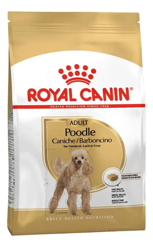 Royal Cannin Breed Health Nutrition Canine Poodle Adult 1,5 kg Sabor a Mix