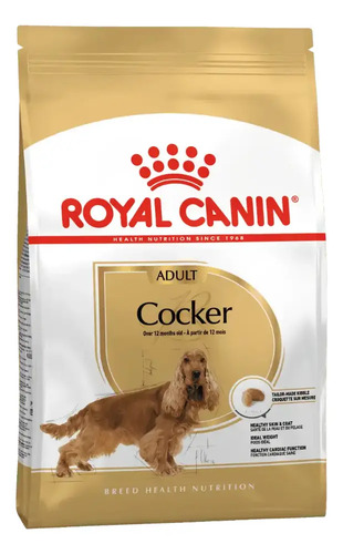 Royal Cannin Breed Health Nutrition Perro Cocker Adult 3 kg