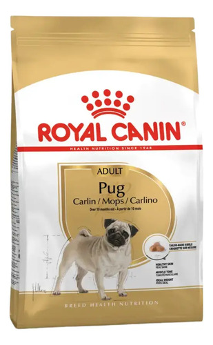 Royal Cannin Breed Health Nutrition Perro Pug Adult 3 kg