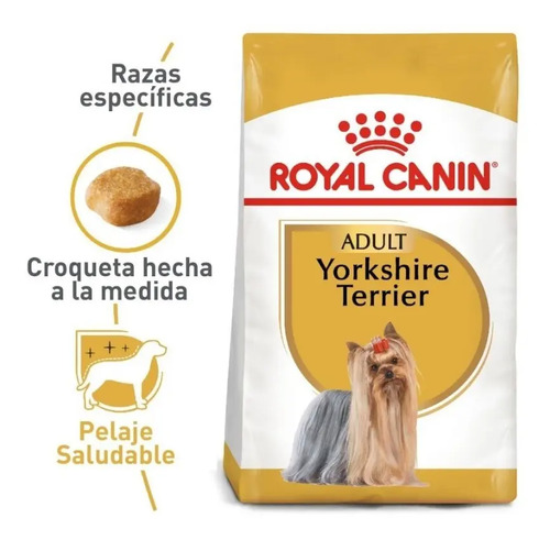 Royal Cannin Breed Health Nutrition Perro Yorkshire Adult 1,13 kg