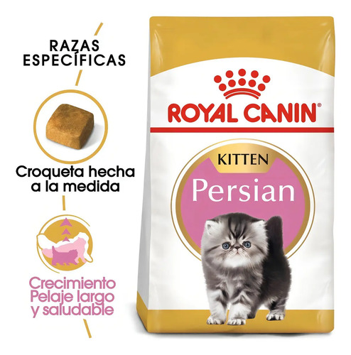 Royal Cannin Feline Breed Nutrition Dry Gato Persian Kitten 2 kg