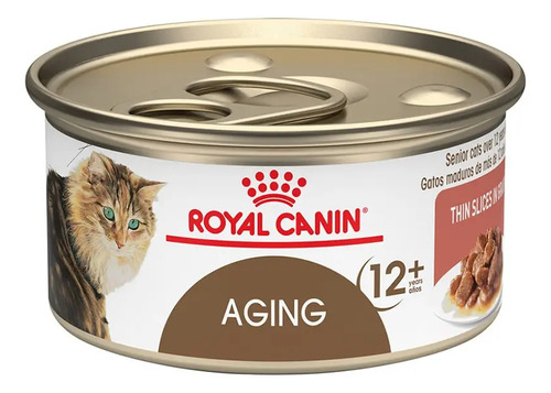 Royal Cannin Feline Health Nutrition Feline Ageing 12+ Lata 85 gr