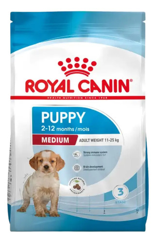 Royal Cannin Size Health Nutrition Canine Medium Puppy 4 kg