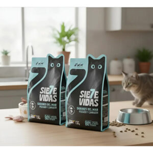 Siete Vidas Feline Todas Las Razas 1,3 kg Sabor a Pescado y Camaron