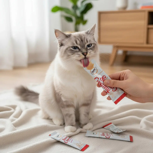 Smooth & Creamy Treats Feline 300 gr Sabor a Mix