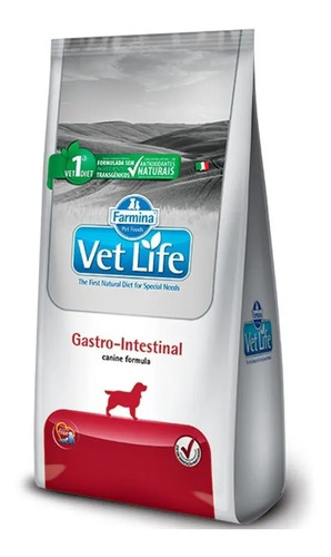 Vet Life Natural Canine Perro Gastrointestinal 10,1 kg Sabor a Mix