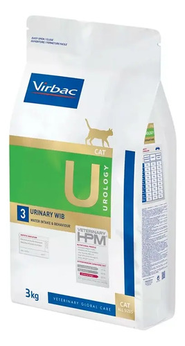 Virbac Cat Urology Feline Urinary Wib Water Intake & Behaviour Adult 3 kg